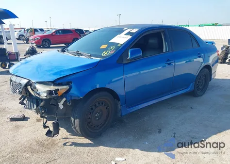 2009 Toyota Corolla S из США, поврежденный, VIN 1NXBU40E79Z141035